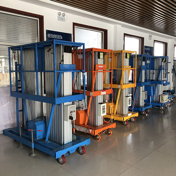 双柱铝合金升降机